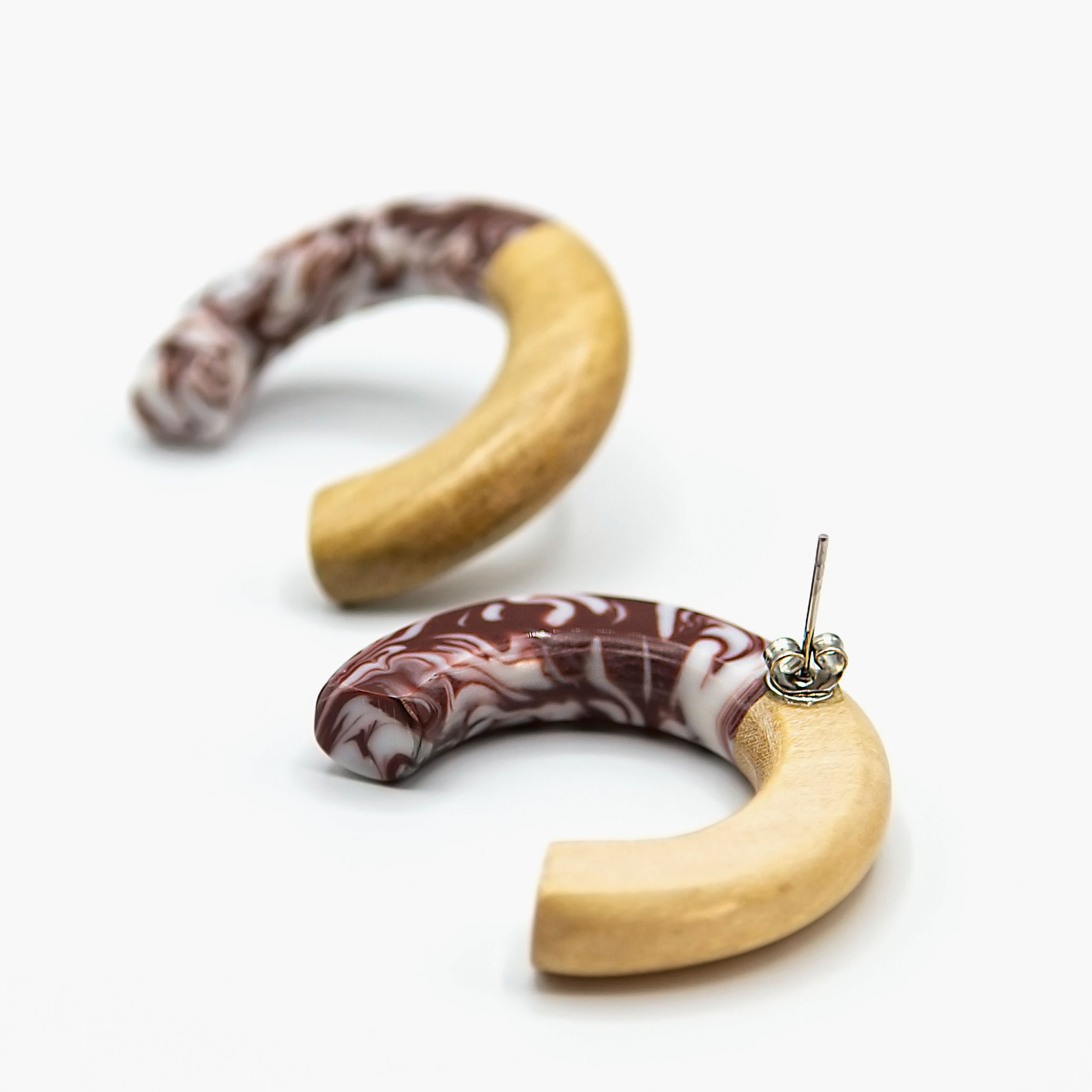 Fika Half Loop Earrings