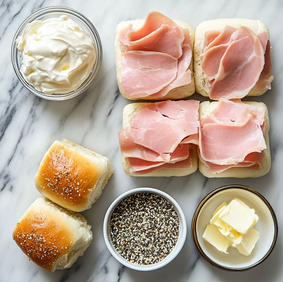 Slider ingredients