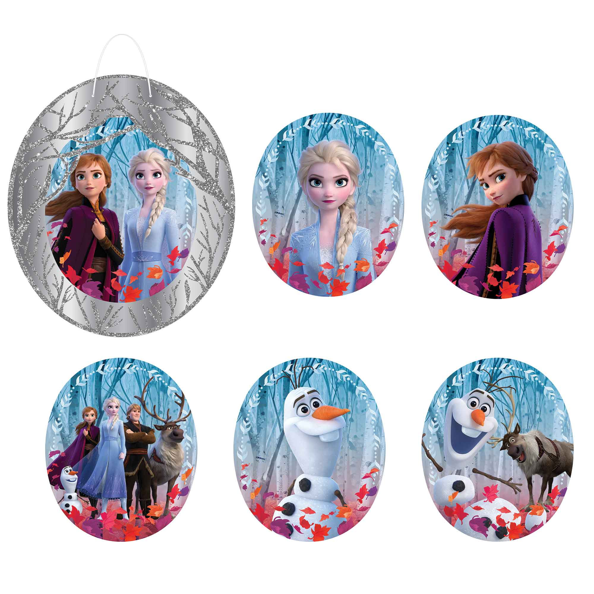 Frozen Decorating Kit Glittered