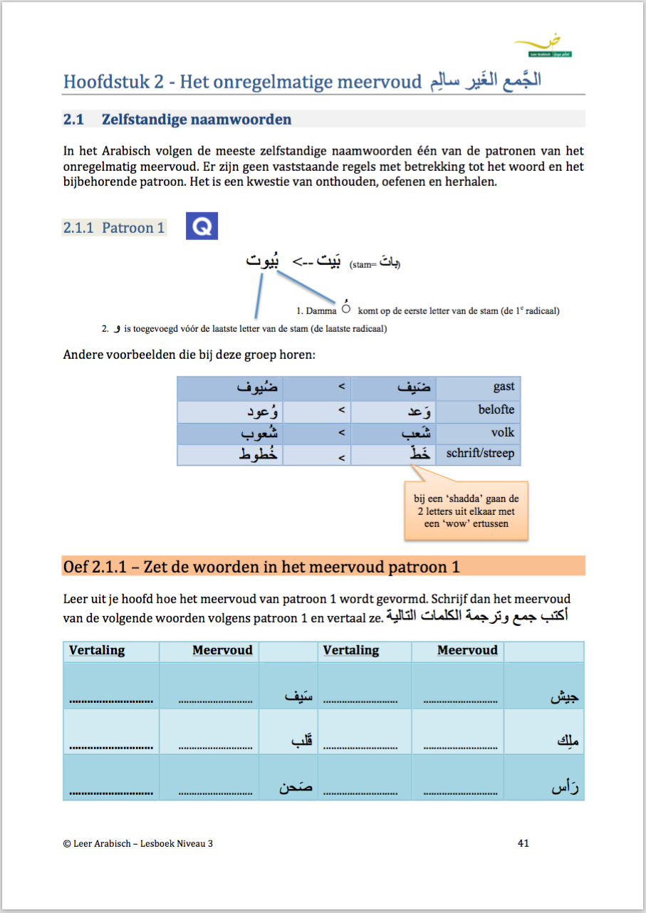 Thumbnail: E-boek iMasterArabic Niveau A2/B1