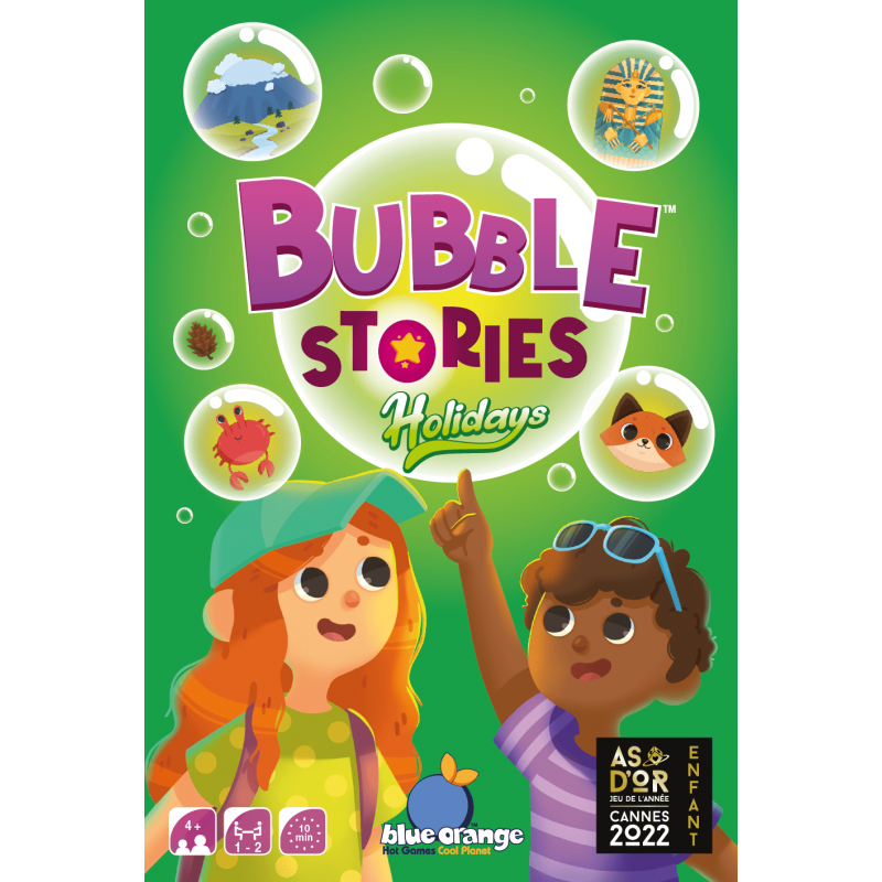 BLUE ORANGE- Bubble stories holiday