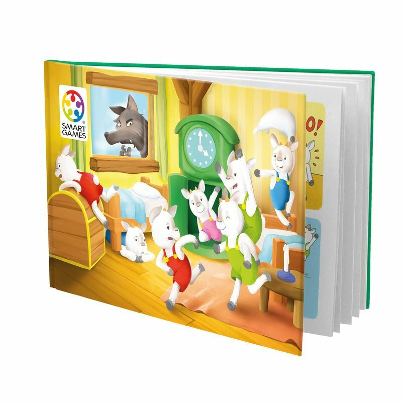 Thumbnail: Smart Games - De wolf en de 7 geitjes deluxe