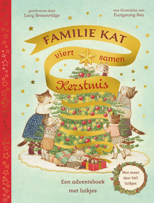 CHRISTOFOOR - Familie kat viert samen Kerstmis