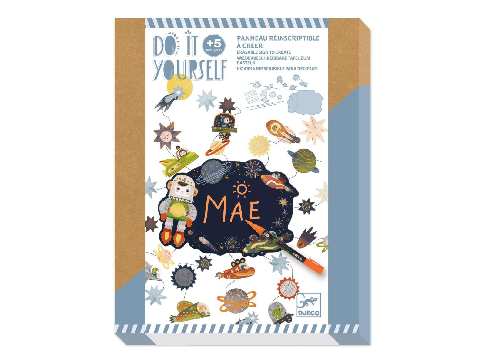 DJECO- Do it yourself - Herschrijfbaar paneel