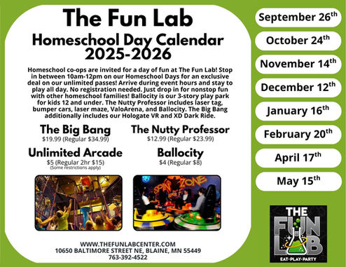 Homeschool Day Calendar