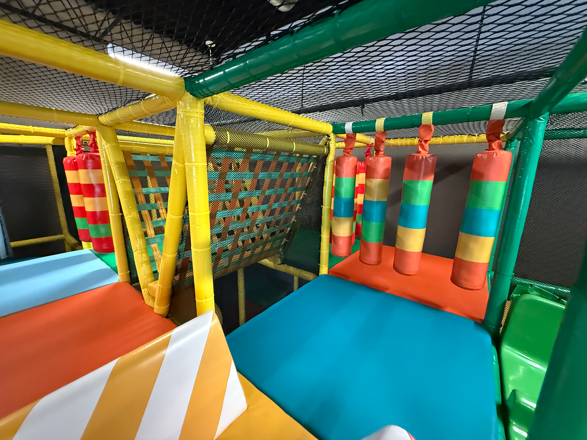 colorful indoor play at little explorers