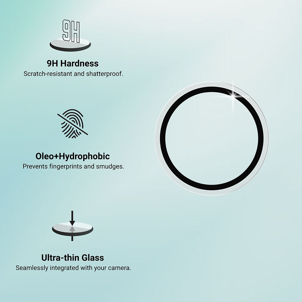 Thumbnail: Camera Lens Protector with Self Installation | iPhone Air
