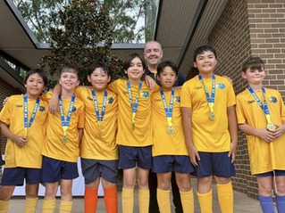 U10/11 Div 1 Summer 6 squad are comp winners