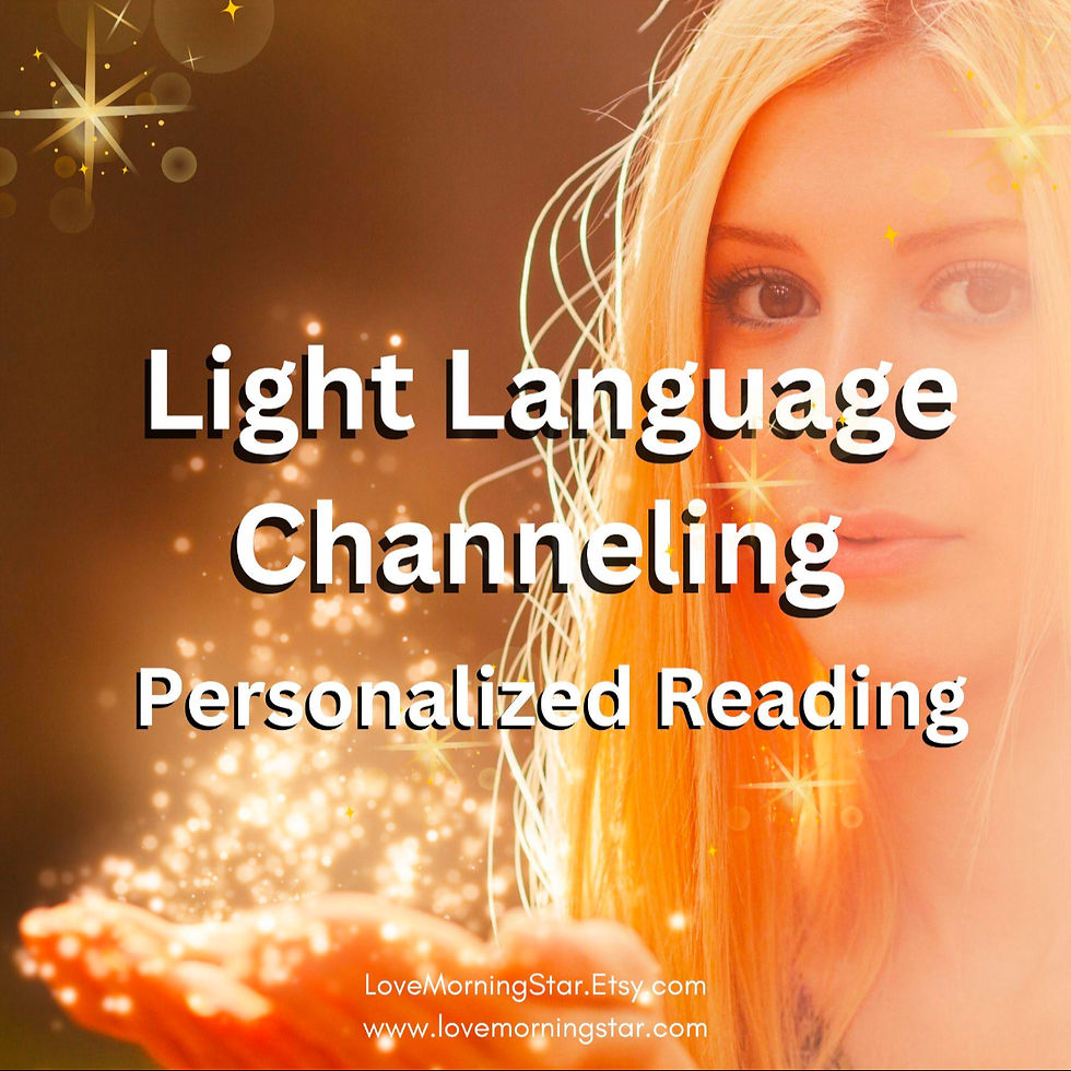 Personal Light Language Channeling via recording