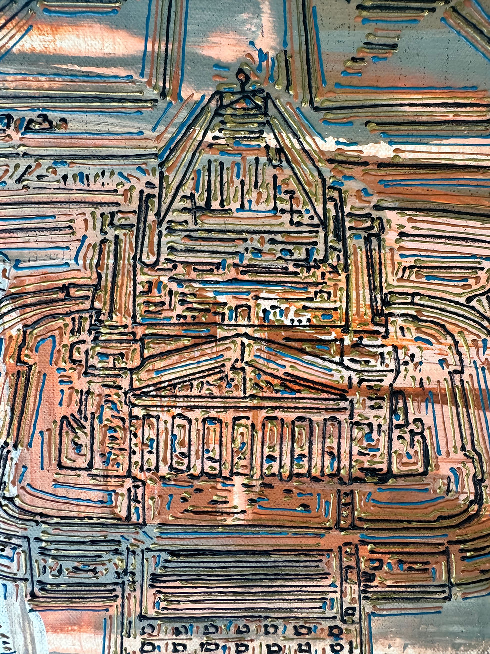Thumbnail: Veil of Remembrance 40x60 cm