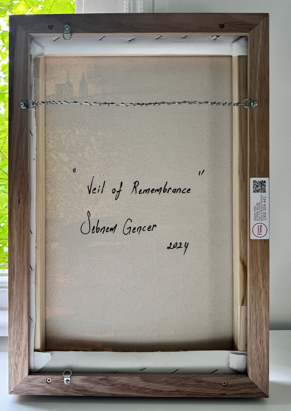Thumbnail: Veil of Remembrance 40x60 cm
