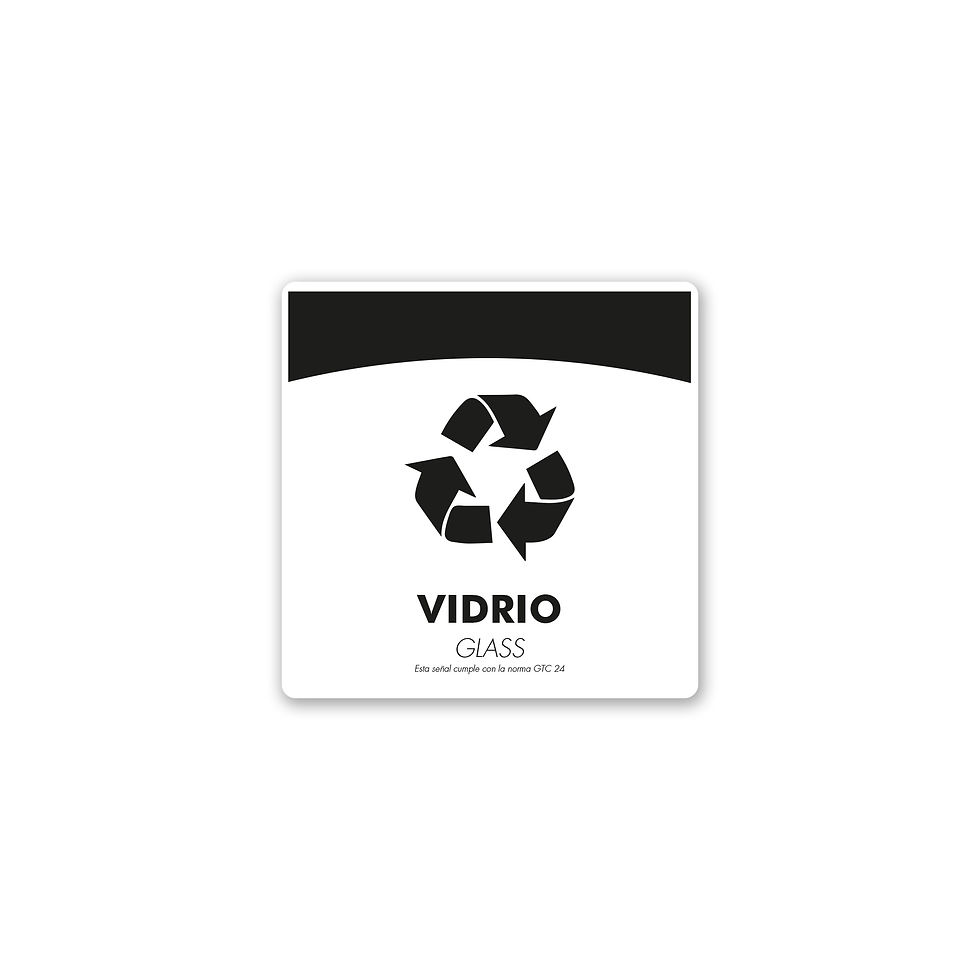 Vidrio-señal-residuos-articular-diseño-industrial