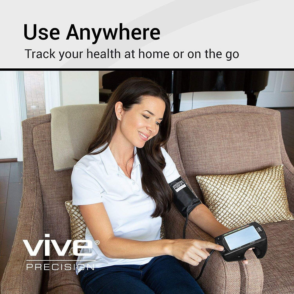 Thumbnail: Blood Pressure Monitor Compatible with Smart Devices