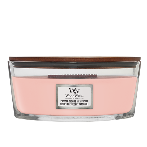 Candela Woodwick Ellipse Pressed blooms & Patchouli