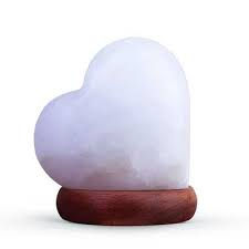 Miniatura: Lampada naturale in sale himalayano a forma di cuore 4kg