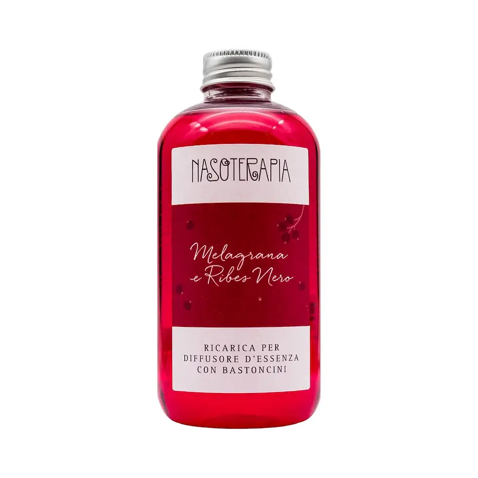 Ricarica per Diffusore con bastoncini 250ml Melagrana e Ribes Nero  Nasoterapia