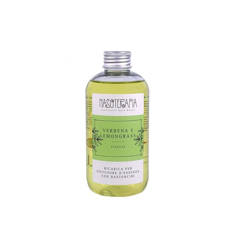 NASOTERAPIA RICARICA PROFUMATORE A BASTONCINO 250ML VERBENA e LEMONGRAS