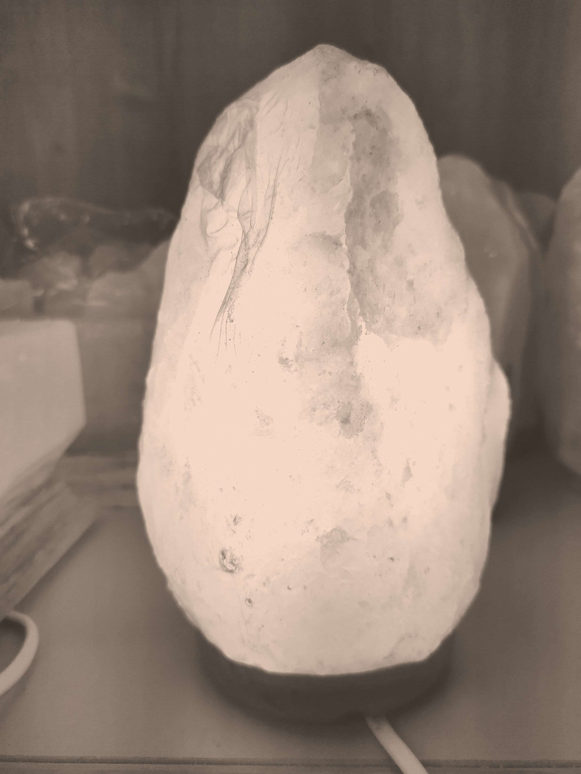 Lampada bianca in sale himalayano fino a 2.5 kg