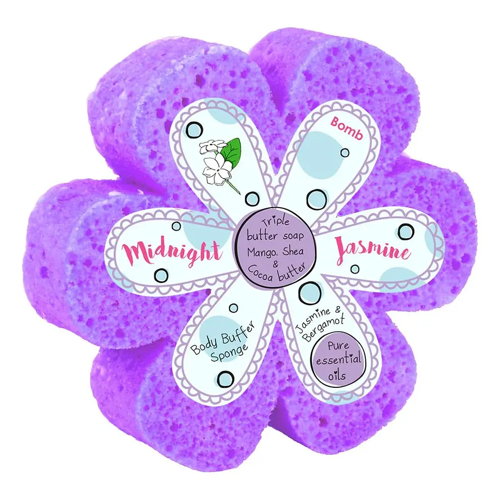 Spugna Di Sapone Al Triplo Burro – Midnight Jasmine