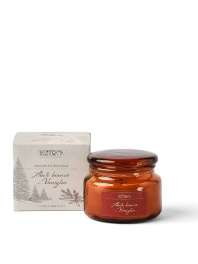 NASOTERAPIA RACCONTI D'INVERNO - CANDELA PROFUMATA ABETE BIANCO E VANIGLIA