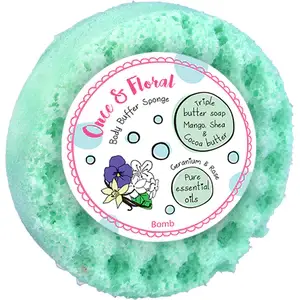 Spugna Di Sapone Al Triplo Burro – Once & Floral - Bomb Co