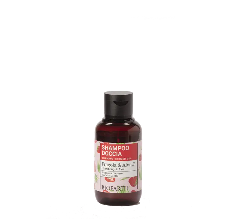 Shampoo Doccia Fragola e Aloe 100ml