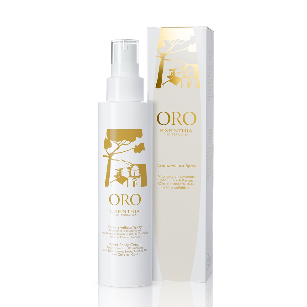 CREMA VELLUTO SPRAY ORO
