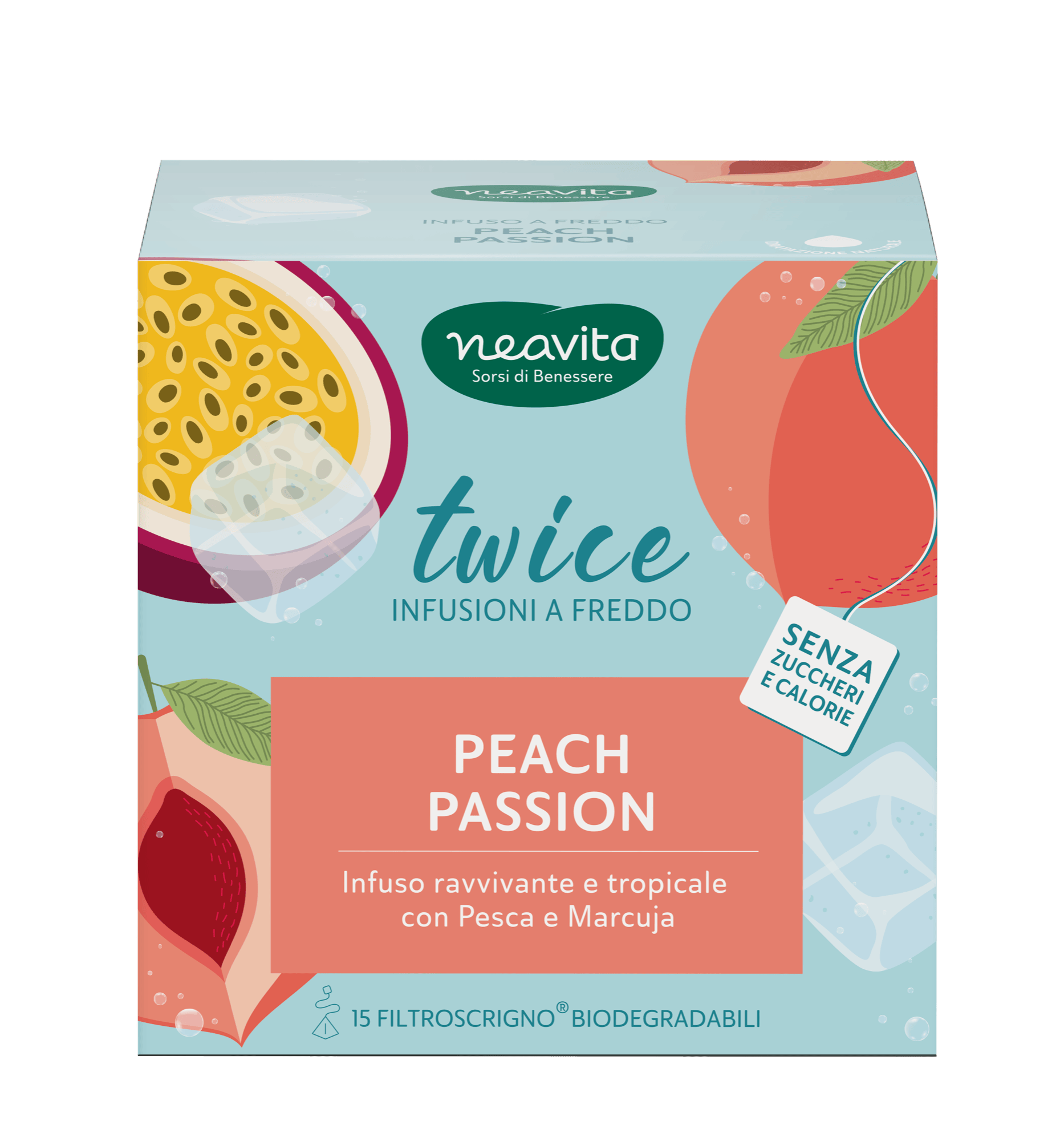 TWICE INFUSO A FREDDO PEACH PASSION FILTROSCRIGNO