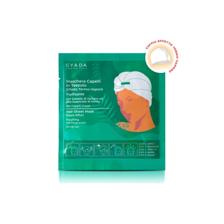 Maschera Capelli In Tessuto Effetto Termo-Vapore