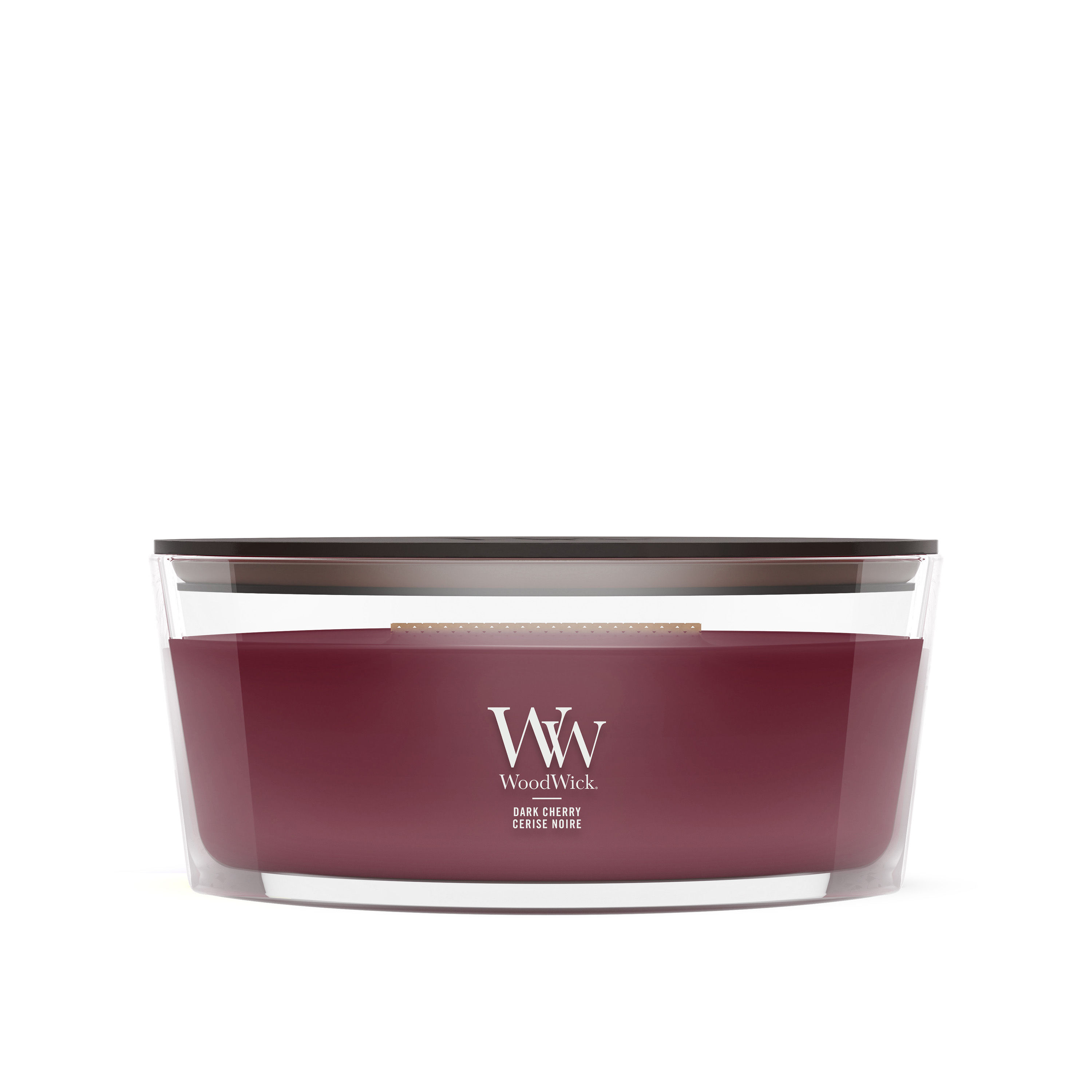 Candela Woodwick Ellipse Dark Cherry