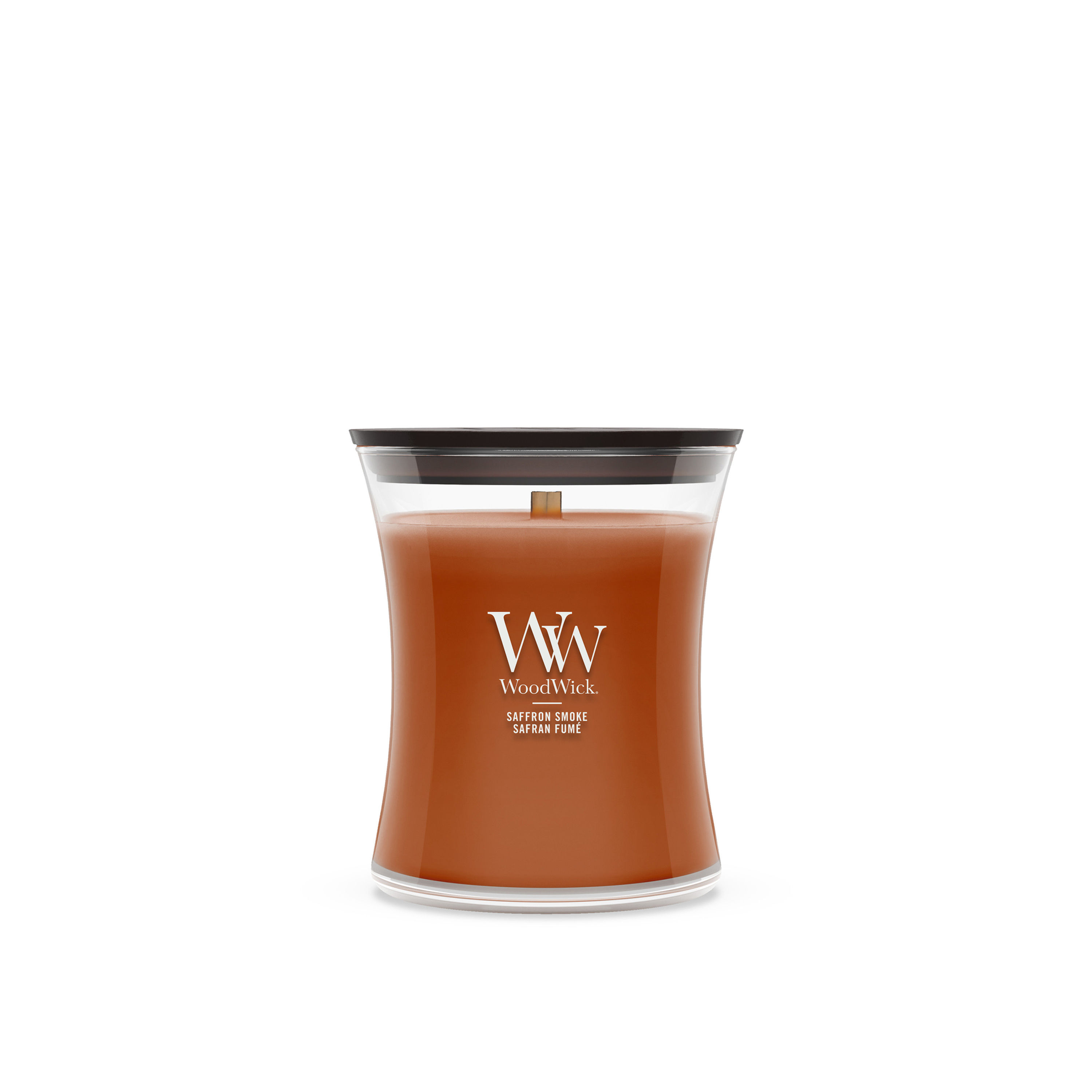 Candela Woodwick Medium Saffron Smoke