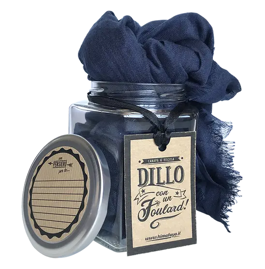 Foulard DILLO in Canapa e Viscosa