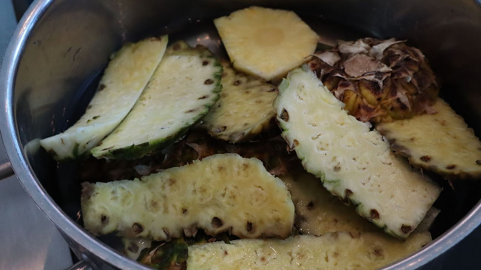 CHÁ DE CASCA DE ANANÁS