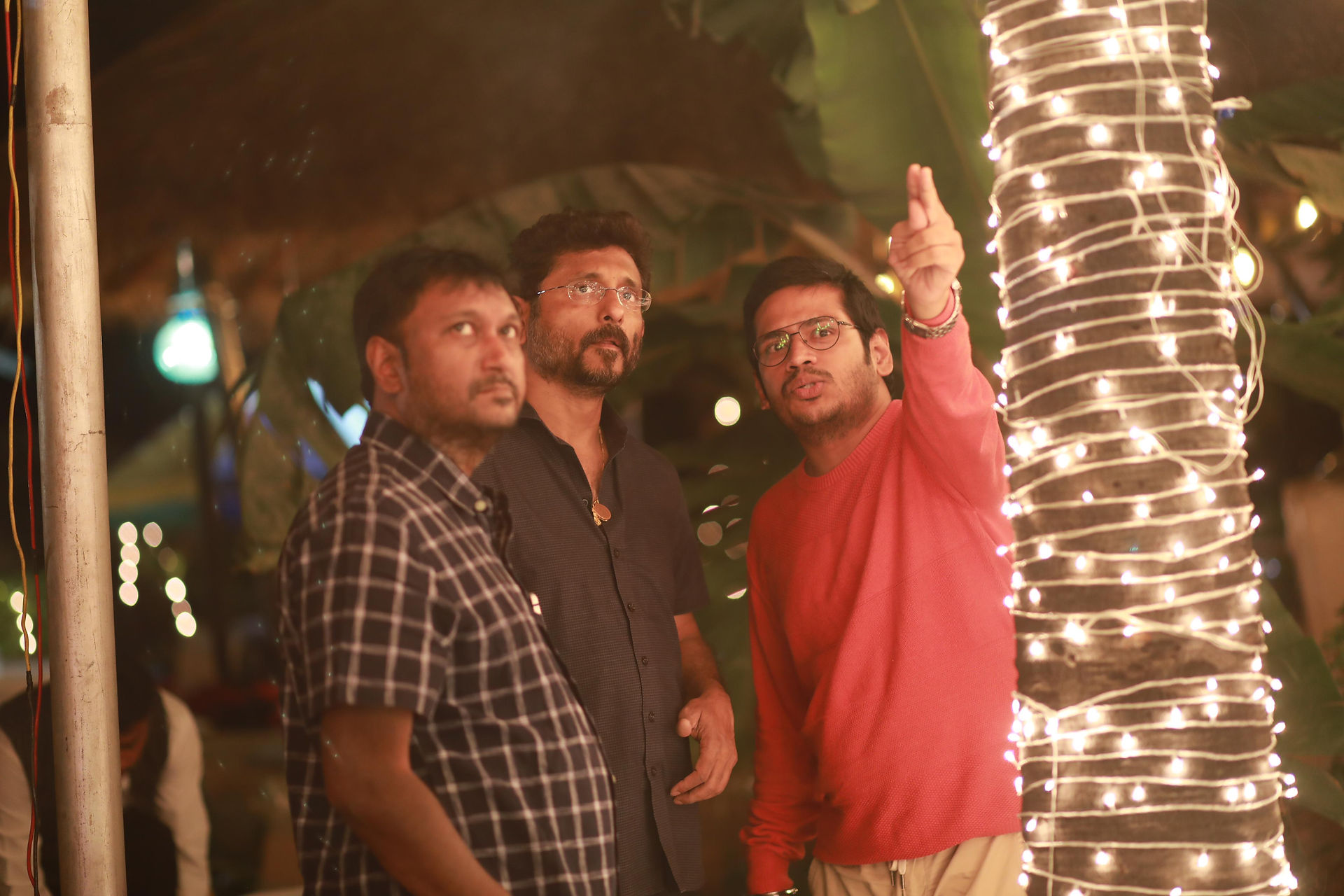 Sarvam Sakthi Mayam Making stills