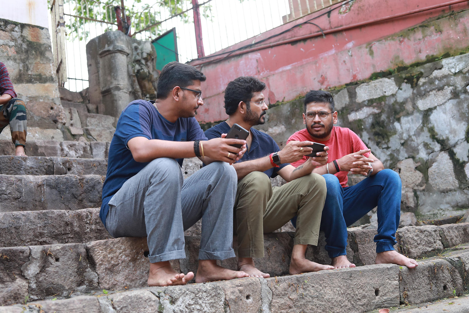 Sarvam Sakthi Mayam Making stills