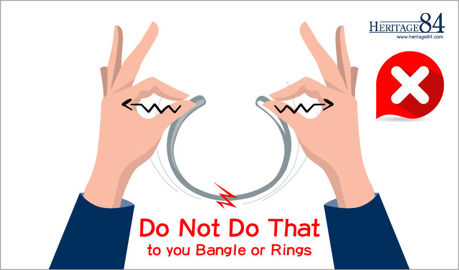 How to bend your cuff bangle & bracelet