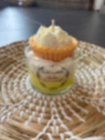 Bougie citron meringué