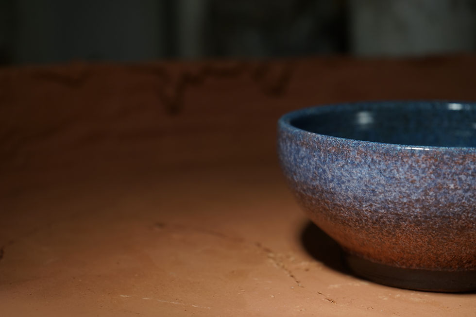 handmade ceramic pottery bowl