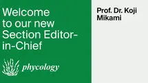 三上浩司教授が「Phycology」のセクション編集長に就任