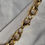 Miniature : Collier cadenas upcyclé, chaîne en acier inoxydable