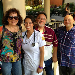 My parents and hermano