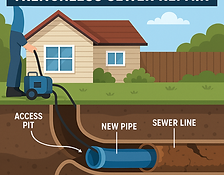 Trenchless Sewer Service
