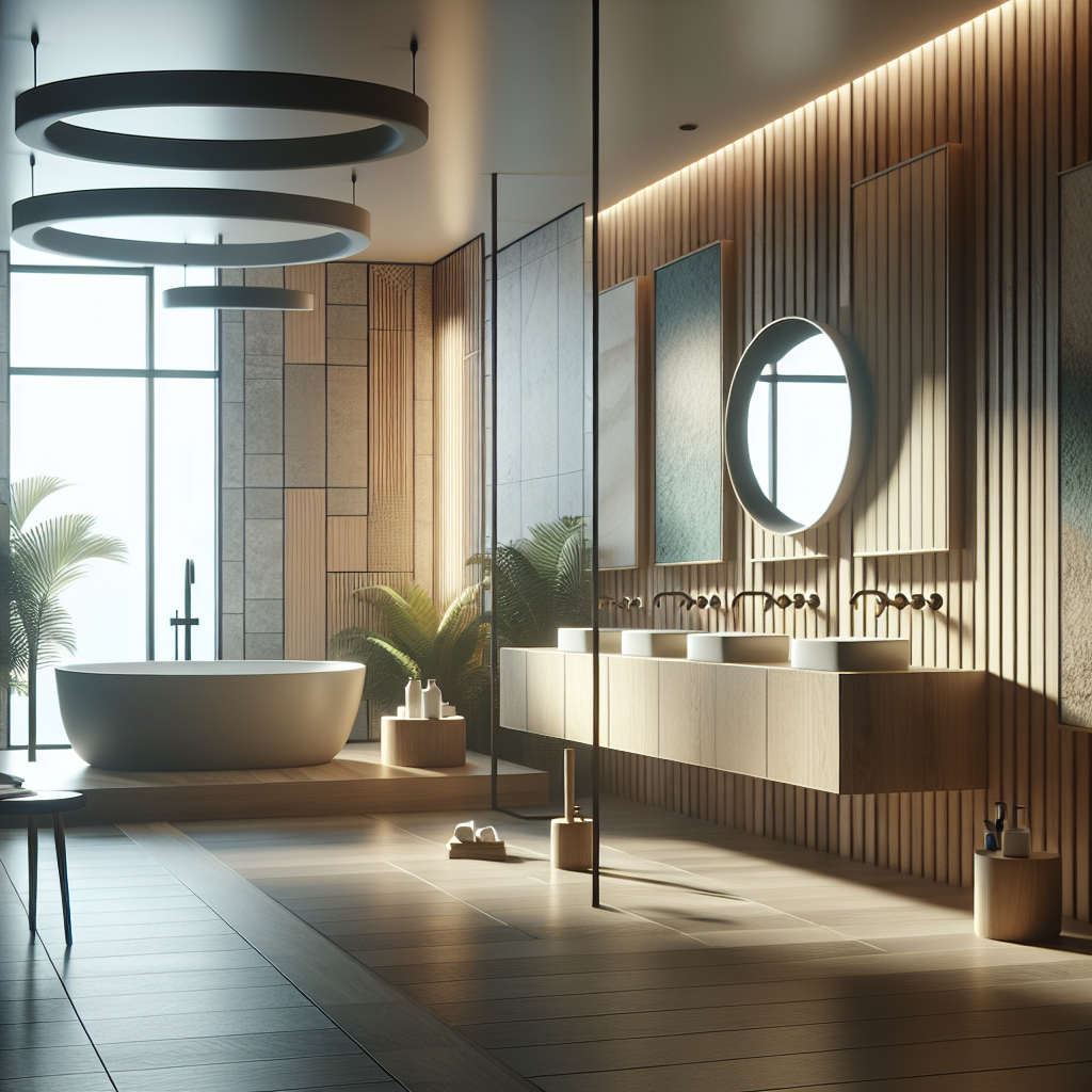 Spa-inspired bathroom