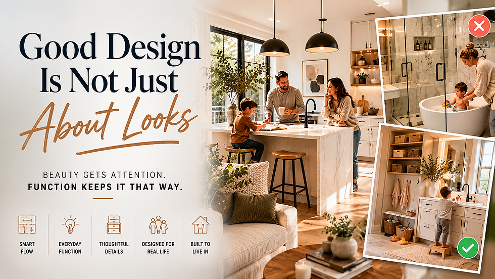 Good Design - Don't Overdo It