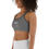 Thumbnail: Gray "Pour It Up" Non-Padded Sports Bra 