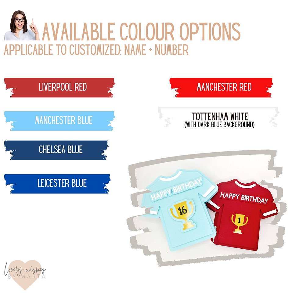 Thumbnail: Football shirt birthday wishes 3d card