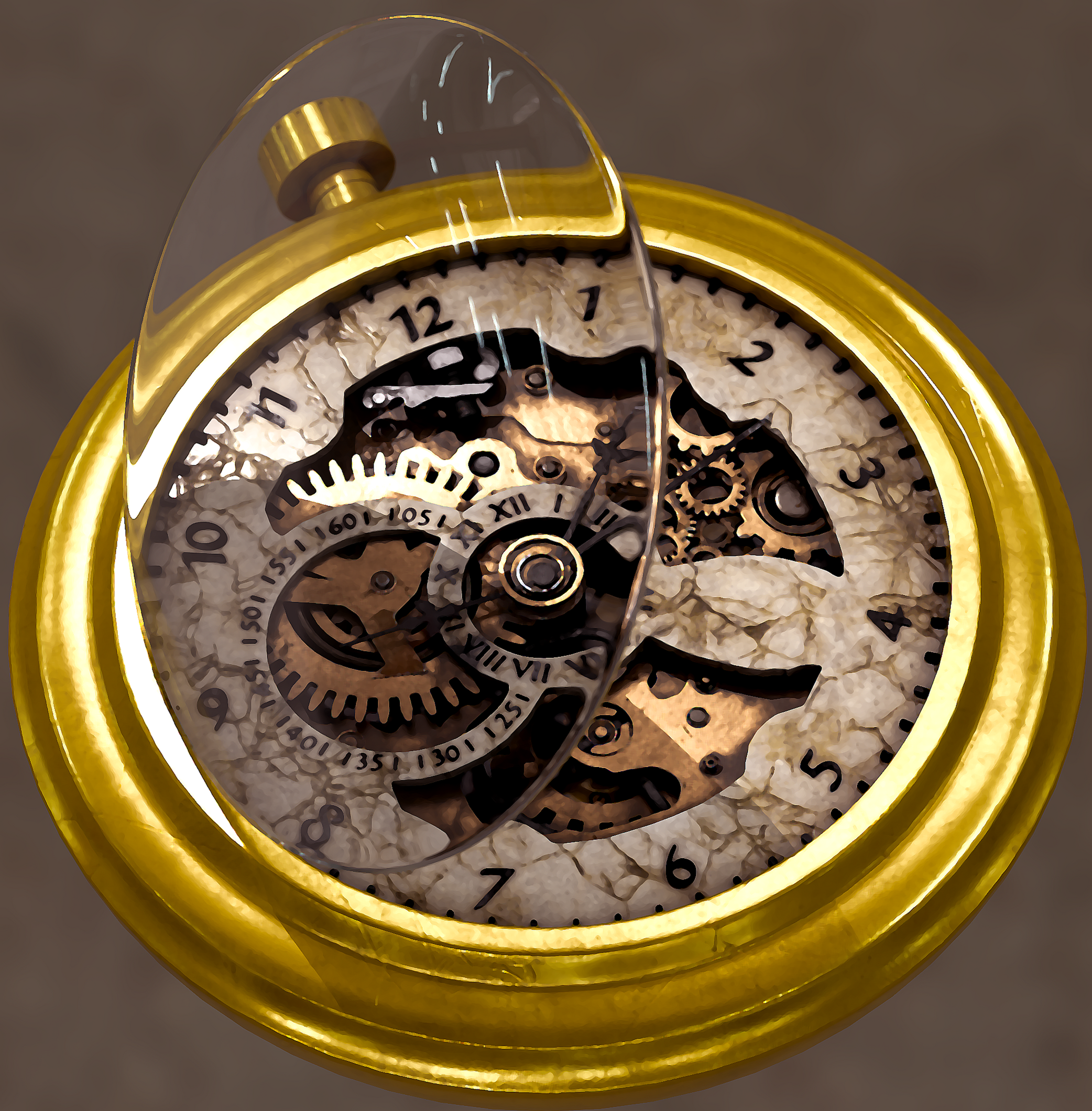 Photorealistic Product Visualization - Pocket Watch