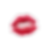red kiss print