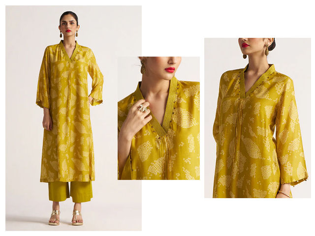 Antique Moss Bemberg Silk Festive Co-Ord Set