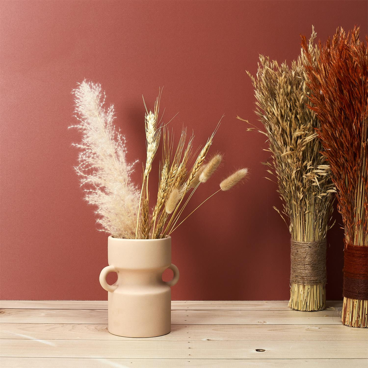 Vase céramique nude terracotta